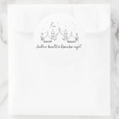 ラマダンラマダンカレムラマダンムバラク ラウンドシール (バッグ)