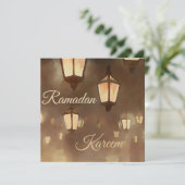 ラマダンランプ – フラットカード (スタンド正面)