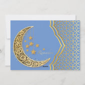 ラマダン三日月 シーズンカード (裏面)