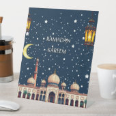 ラマダン台座標識 台座サイン (インサイチュ)