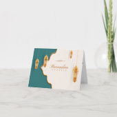 ラマダン挨拶カード サンキューカード (正面)