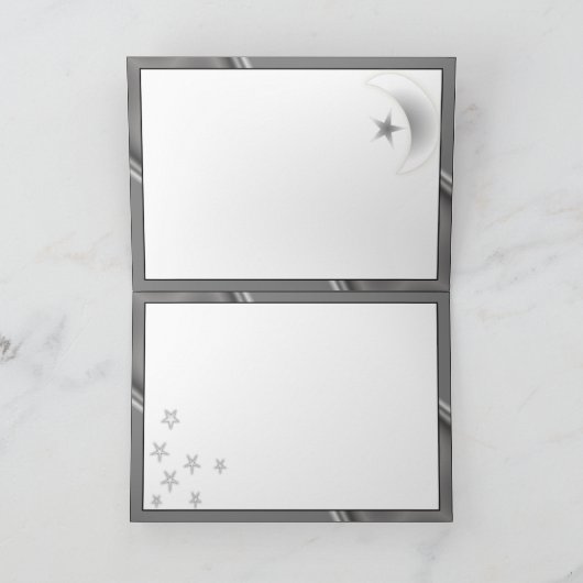 ラマダン挨拶 カード (内部)