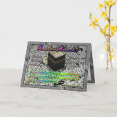 ラマダン挨拶 カード (黄色い花)