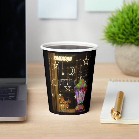 ラマダン灯    紙コップ (インサイチュ)