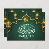 ラマダン・カレムのグリーティングカード/ポストカード ポストカード (正面/裏面)