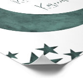 ラマダン・カレム三日月イスラーム・ムバラク星 ポスター (角)