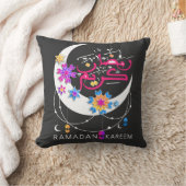 ラマダン・カレーム・ア書ラビア・イスラム勲章   クッション (ブランケット)