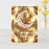 ラマダン カード (黄色い花)