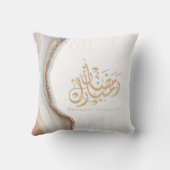 ラマダン・ムバラクのアラビア書道 クッション (裏面)