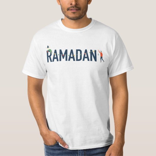 ラマダン・ムバラク2021ティーのコピー Tシャツ (正面)