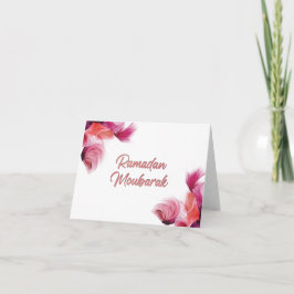 ラマダン・ムバラク・イスラム美術 サンキューカード