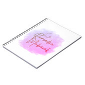 ラマダン・ムバラク ノートブック (左側)