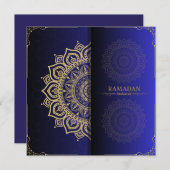 ラマダン・ムバラク・ラマダンの願い シーズンカード (正面/裏面)