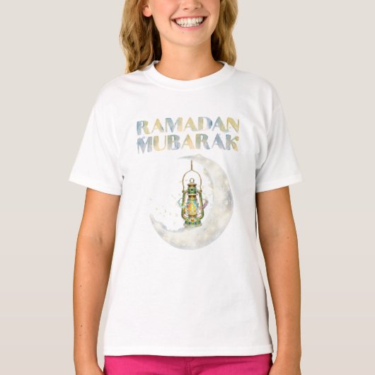 ラマダン・ムバラク Tシャツ (正面)