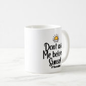 ラマダン – 日没前に使用しない コーヒーマグカップ (正面右)