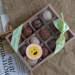 ラマダーンで幸せ楽しむな卵焼き ラウンドシール