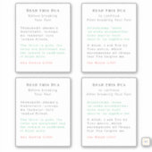 ラマダーンで断食を破るイフタールのためのダース シール (正面)