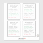 ラマダーンで断食を破るイフタールのためのダース シール (シート)