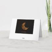 ラマダーンの挨拶状 カード (裏面)