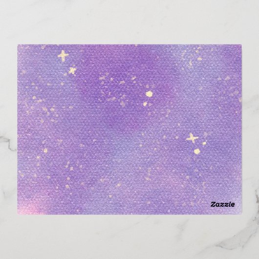 ラマダーンの樹皮 箔シーズンポストカード (裏面)