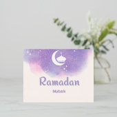 ラマダーンの樹皮 箔シーズンポストカード (立ち正面)