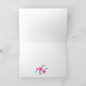 ラマダーンの祝祭り Eid Mubarak カード (内部)