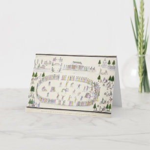 ラマダーンの端を含むイスラム教のフェスティバルからの カード