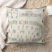 ラマダーンの端を含むイスラム教のフェスティバルからの クッション (ブランケット)