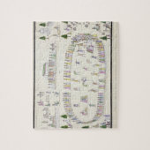 ラマダーンの端を含むイスラム教のフェスティバルからの ジグソーパズル (縦)