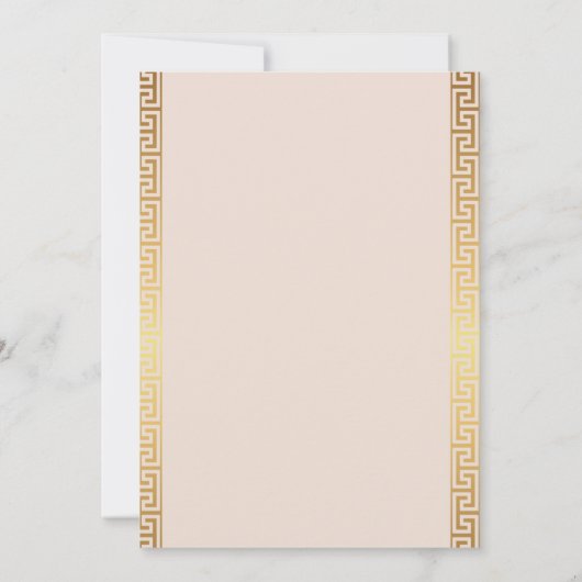 ラマダーンの願いを持つ柔らかいベージュ抽象的 ノートカード (裏面)