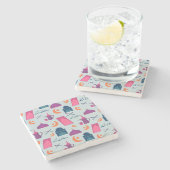 ラマダーン柄 ストーンコースター (横)