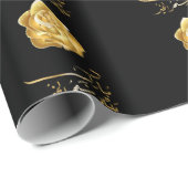 ラマダーン黄金の花アラビアラッピング紙 ラッピングペーパー (ロールコーナー)