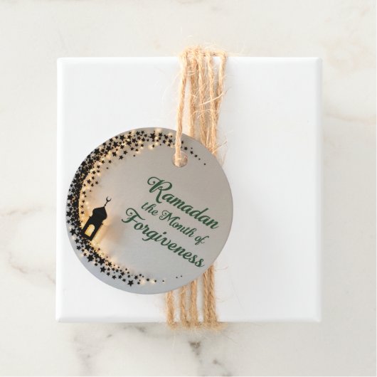 ラマダーン・カリームのテーマギフトタグ お祝い用 フェイバータグ (インサイチュ)
