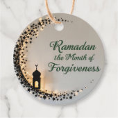 ラマダーン・カリームのテーマギフトタグ お祝い用 フェイバータグ (正面)