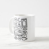 ラマダーン・カリーム コーヒーマグカップ (正面左)