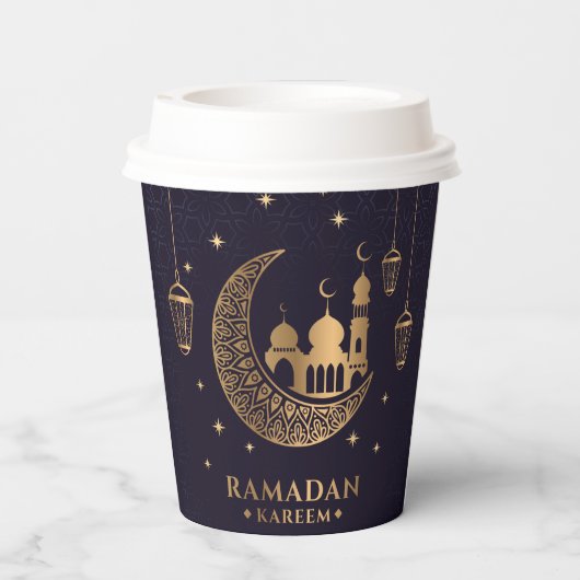 ラマダーン カリーム コーヒー 紙コップ (裏面)