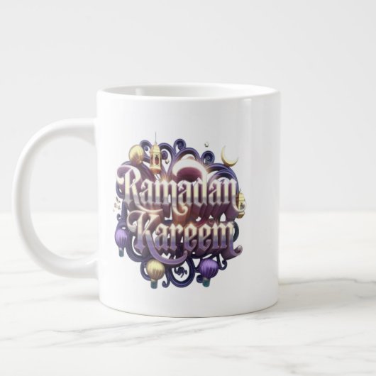 ラマダーン・カリーム ジャンボコーヒーマグカップ (左)