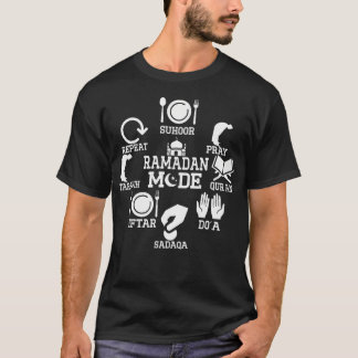 ラマダーン カリーム ムバラク イスラム ラマダン断食 Tシャツ