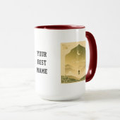 ラマダーン・カリーム 三日月とランタン マグカップ (正面右)