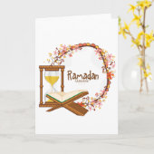 ラマダーン カード (黄色い花)
