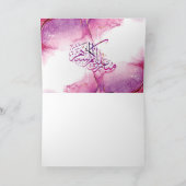 ラマダーン・ムバラクの阿拉伯書体 カード (内部)