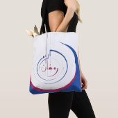 ラマダーン、気前の輪 トートバッグ (クローズアップ)