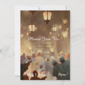 ラマダーンIftarの夕食 招待状 (裏面)