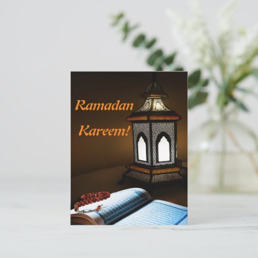 ラマダーンKareemのイスラム教のイスラム教 シーズンポストカード (スタンド正面)