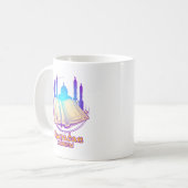 ラマダーンKareemのイラストレーションのコーヒー・マグ コーヒーマグカップ (正面左)