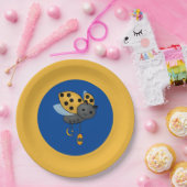 ラマダーンLadybug提灯 ペーパープレート (パーティー)