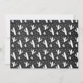 ラマチョークバースデーパーティフォト招待状 招待状 (裏面)