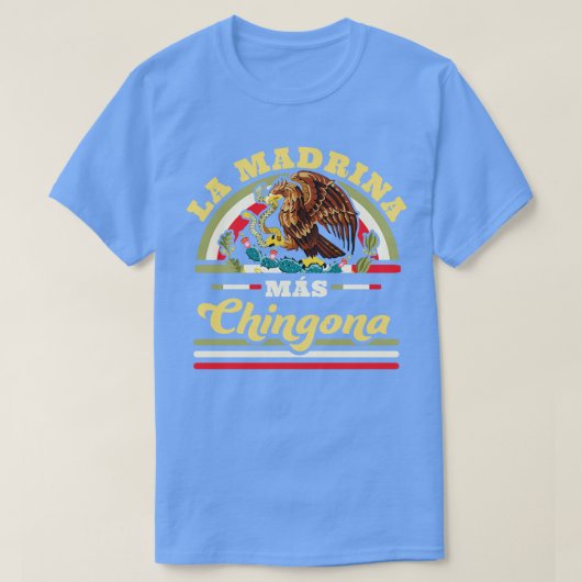ラマドリナマスシンゴナメキシカンクールドマザー Tシャツ (デザイン正面)