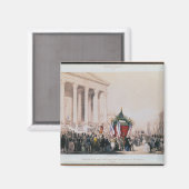 ラマドレーヌの犠牲者の葬儀 マグネット (正面/裏面)