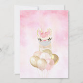 ラマニーエイジ誕生日招待状 (裏面)